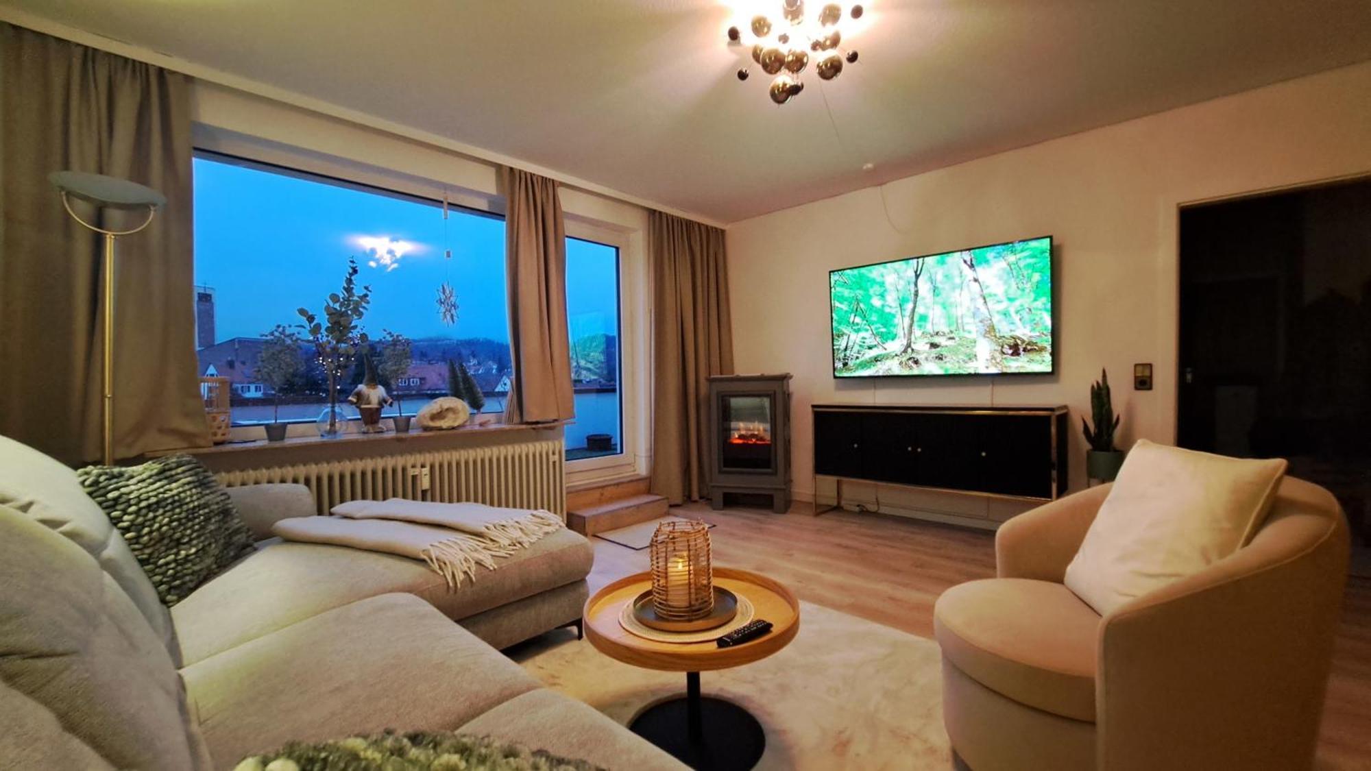 Das Kleine Penthouse Mit Kamin باد ساخسا المظهر الخارجي الصورة