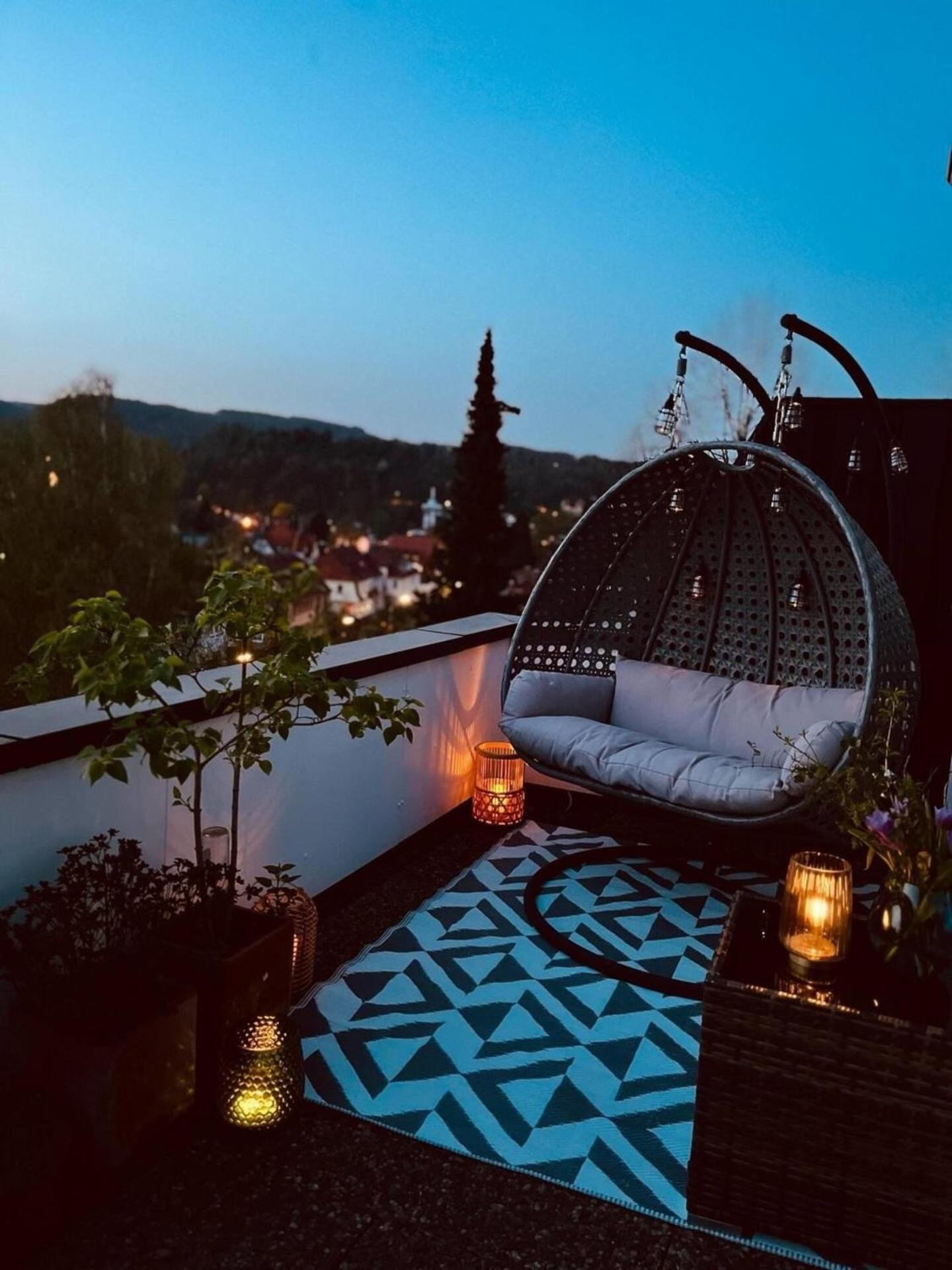 Das Kleine Penthouse Mit Kamin باد ساخسا المظهر الخارجي الصورة